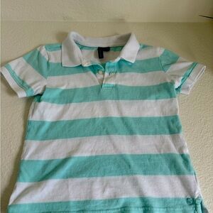 Boys Janie and Jack striped polo shirt